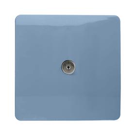 Sky Blue Wiring Accessories Trendi Decorative Screwless